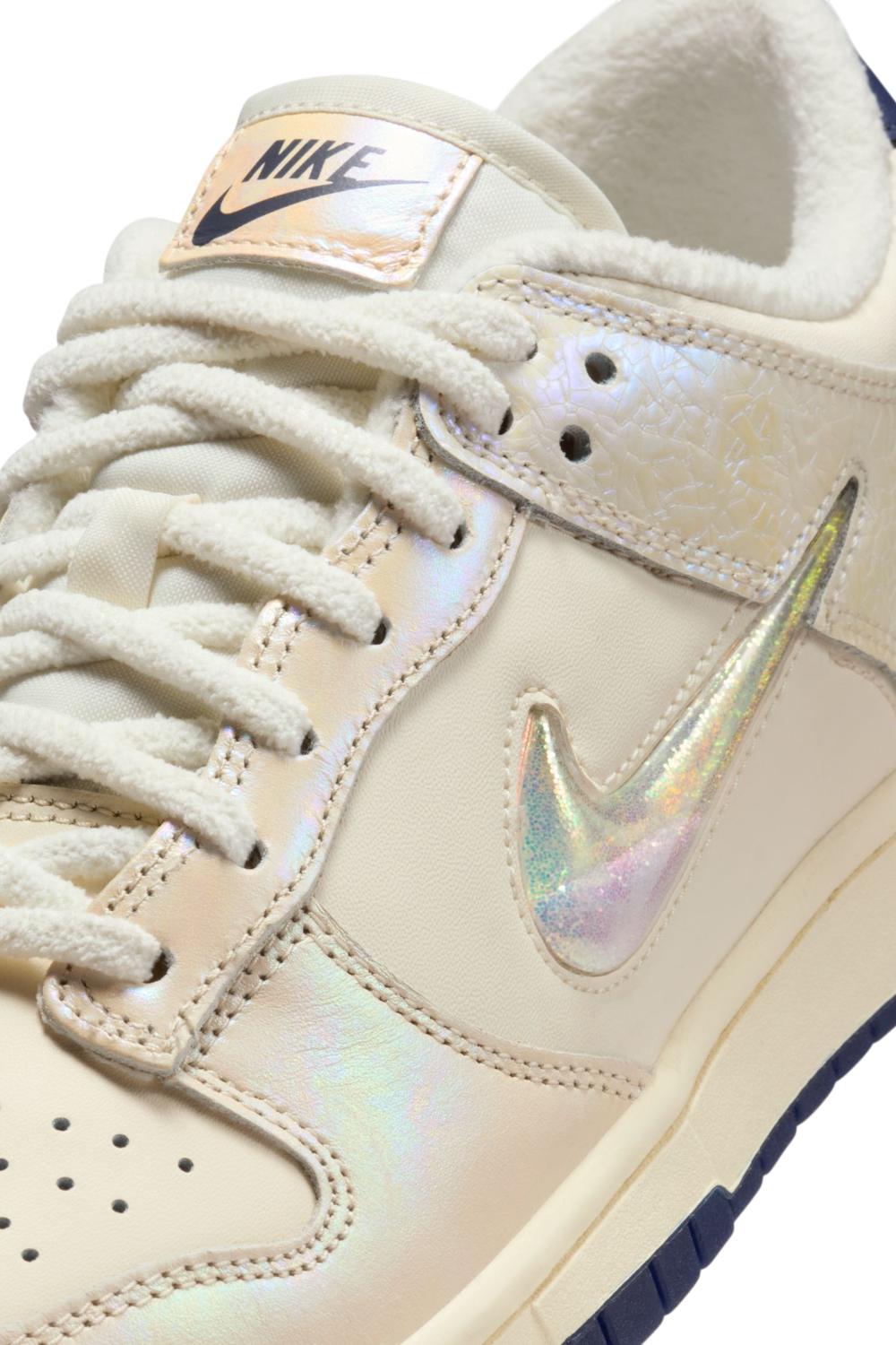 תמונת פנים של נעלי סניקרס דאנק