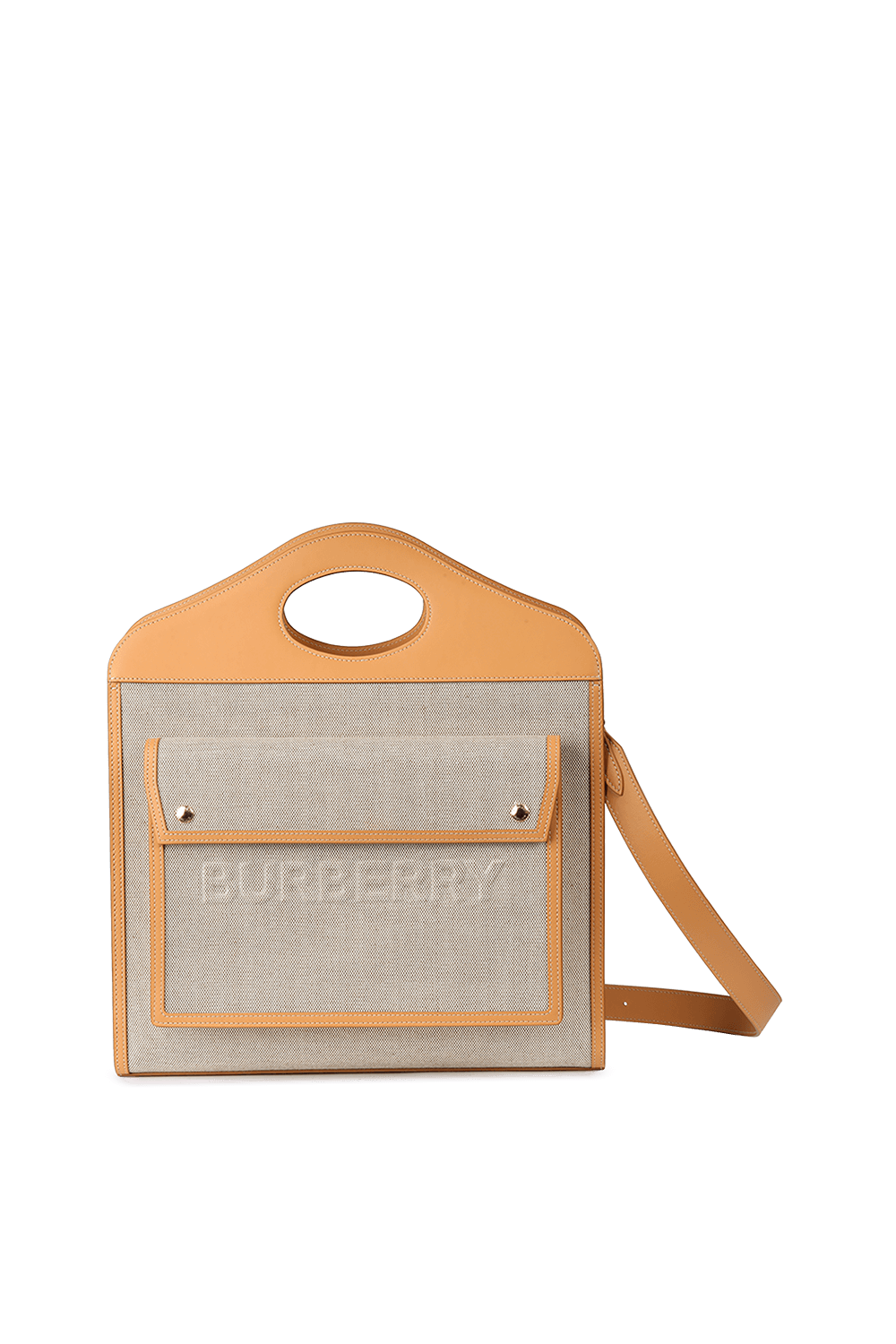Medium Two-Tone Pocket Bag BURBERRY