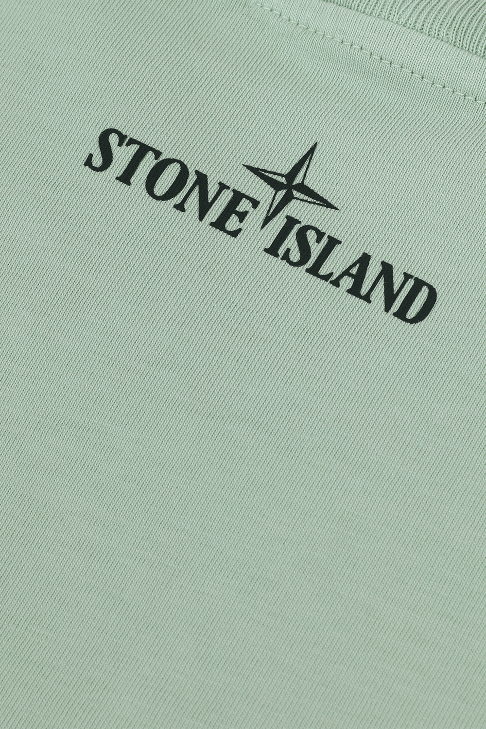 חולצת טי עם שרוולים קצרים - גילאי 10-12 שנים STONE ISLAND KIDS