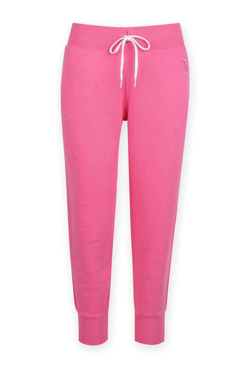 תמונה קידמית של מכנסי טרנינג פינק פוני ורודים