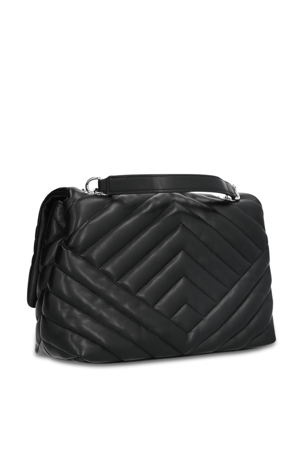 תמונה אחורית של תיק כתף קווילט מדיום