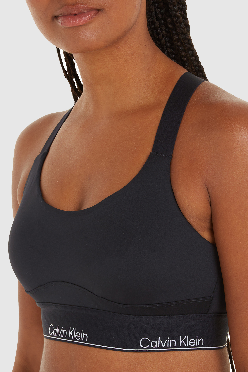 תמונת תקריב דוגמן של חזיית ספורט