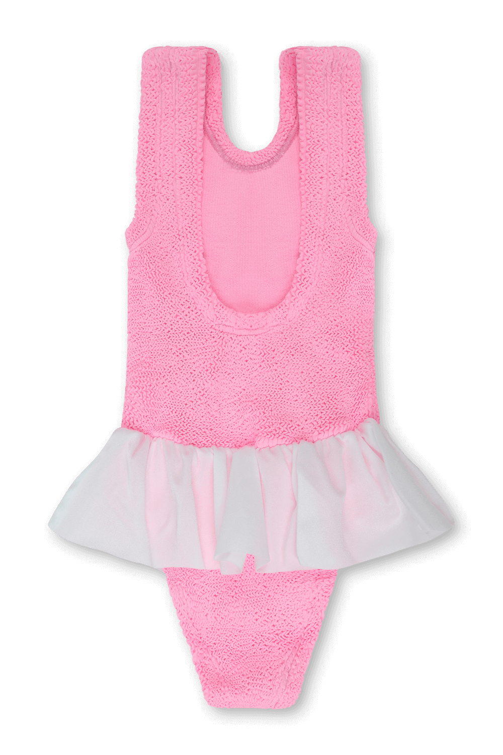 תמונה אחורית של בגד ים שלם דניס - גילאי 2-6 שנים