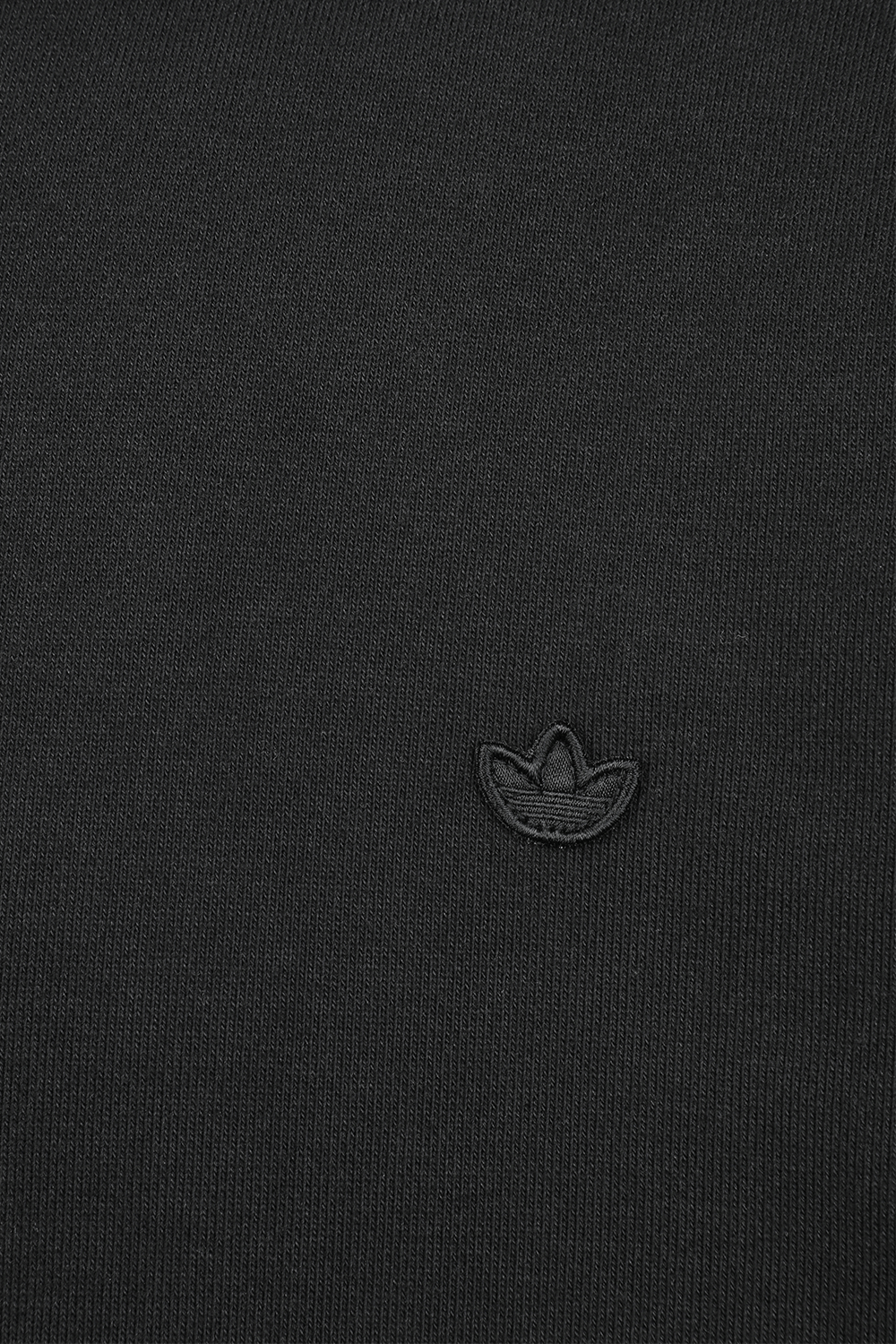 סווטשירט עם מיני לוגו בצבע שחור ADIDAS ORIGINALS