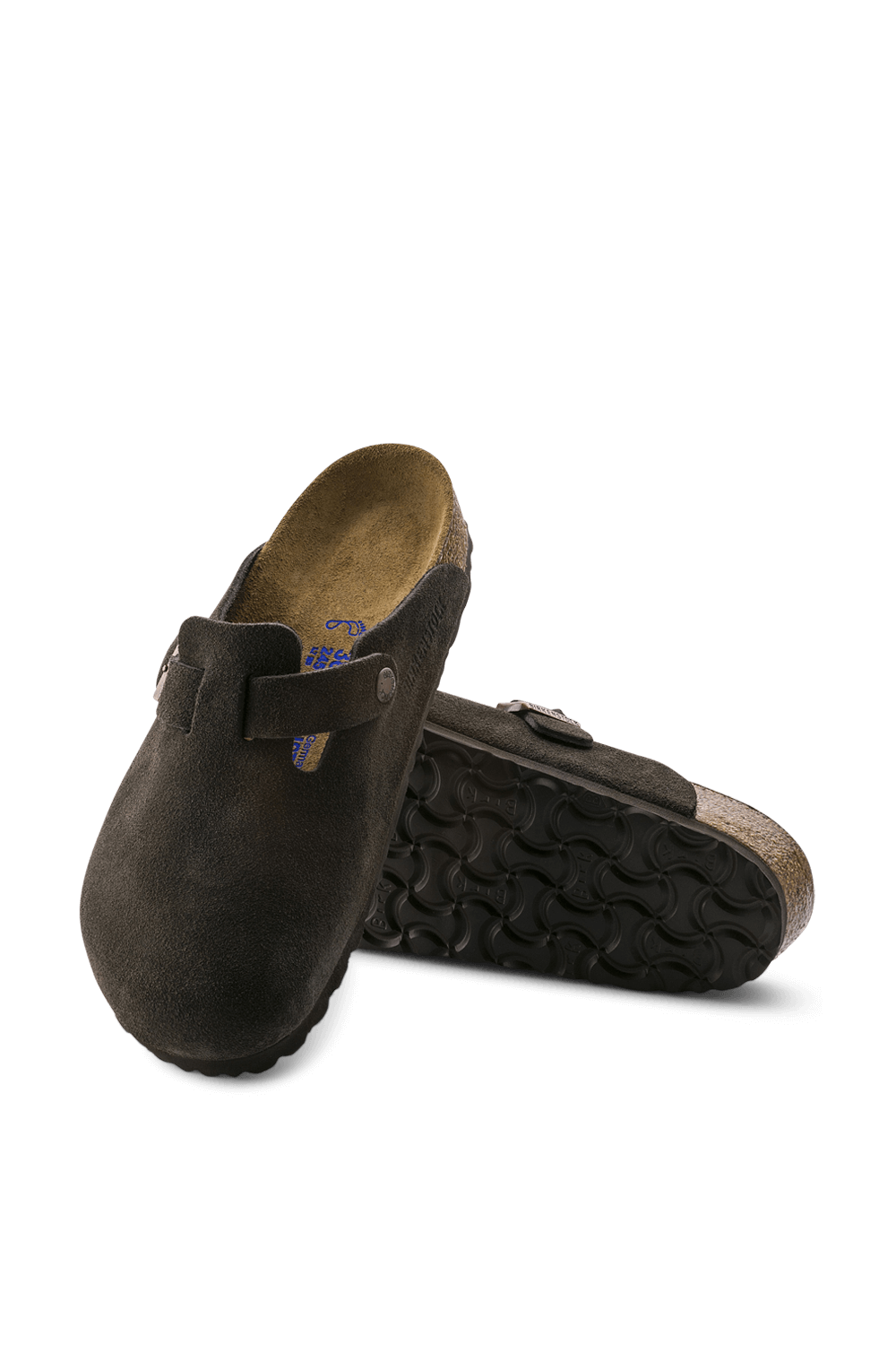 תמונת תקריב של נעלי בוסטון