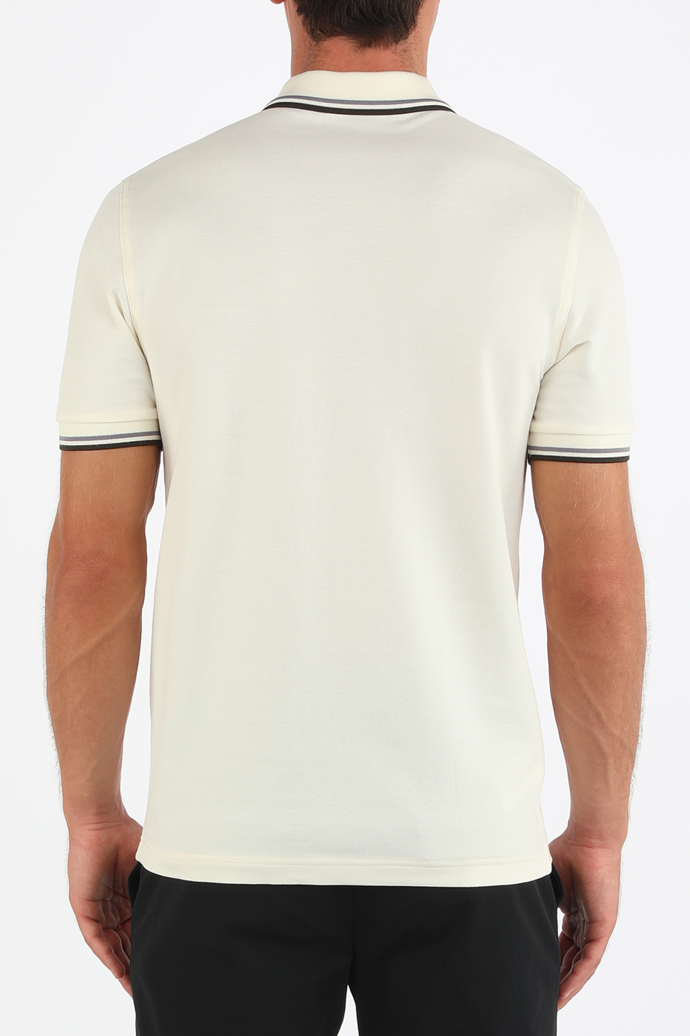 Classic Polo Shirt in White FRED PERRY