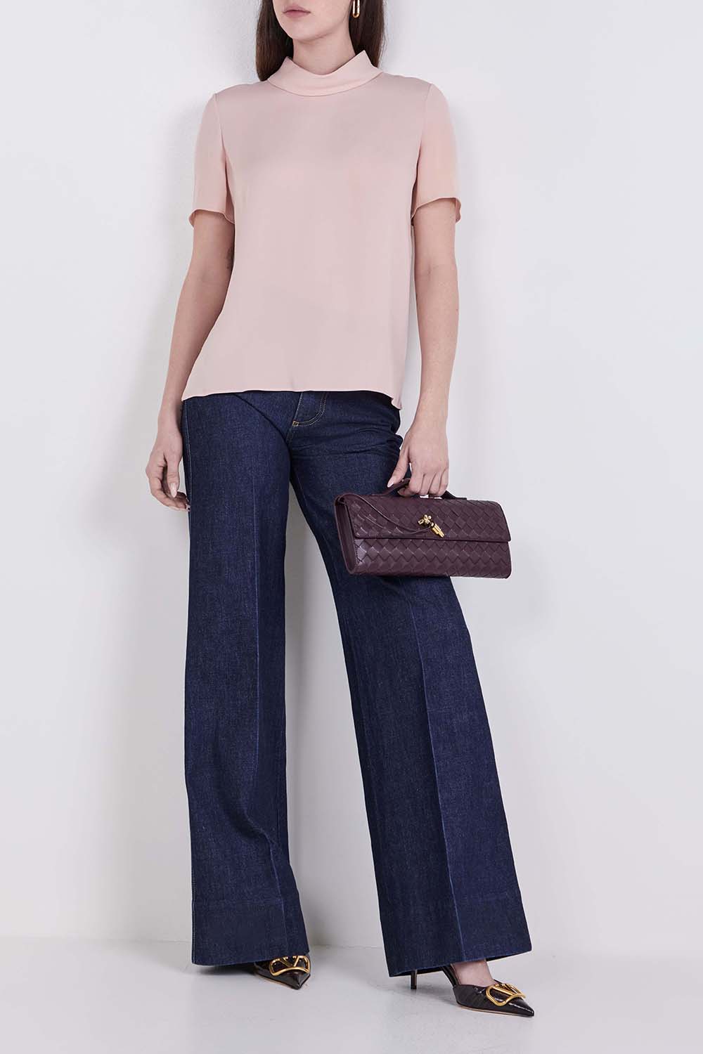 תמונת דוגמן קידמית של תיק קלאץ' אנדיאמו