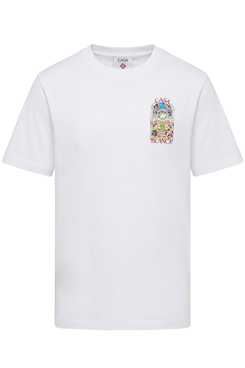 תמונה קידמית של חולצת טי בגזרה משוחררת