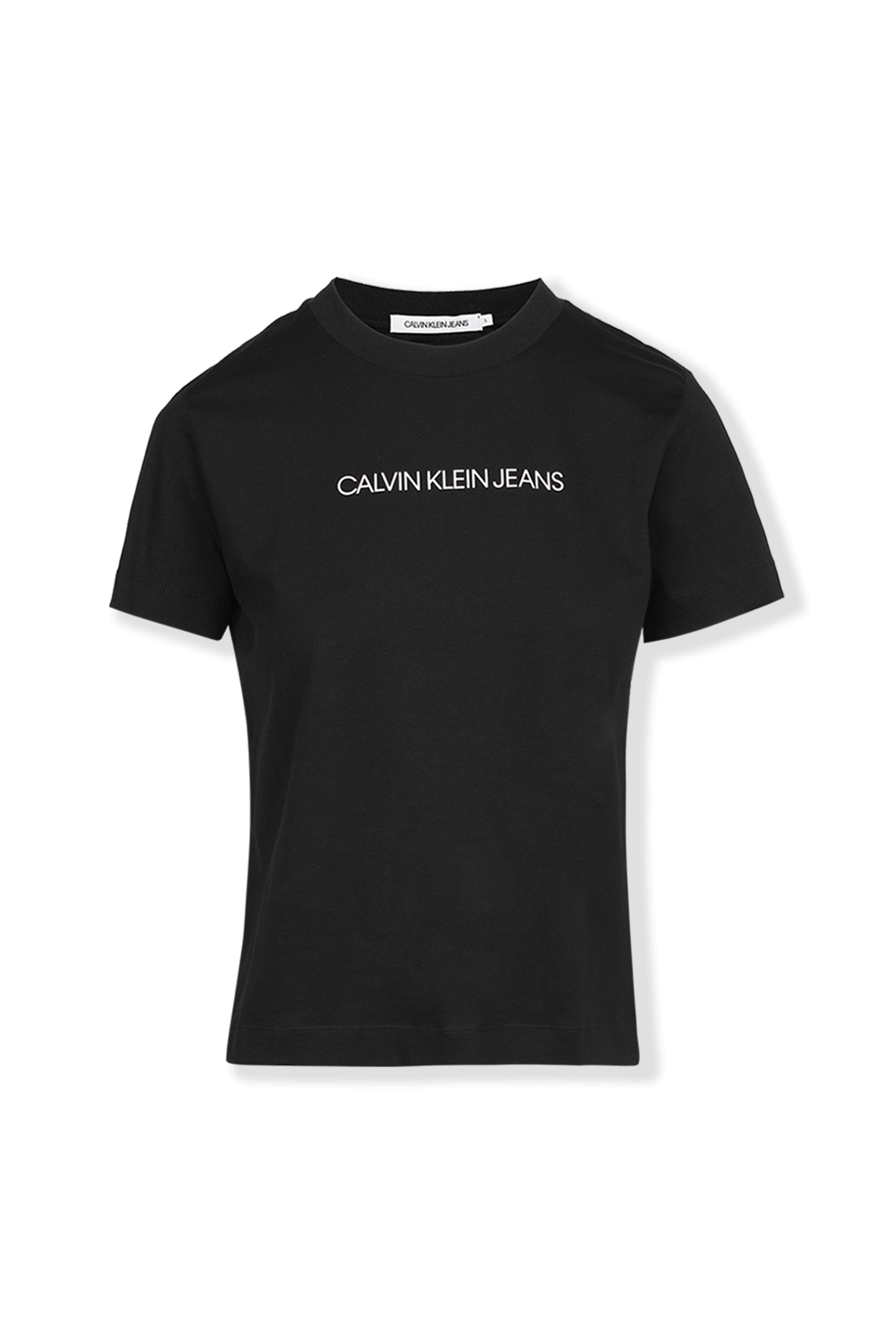 תמונה קידמית של Timeless Logo Tshirt in Black