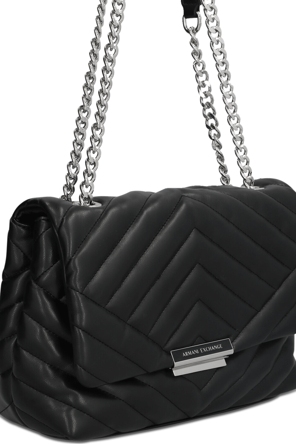 תמונת תקריב של תיק כתף קווילט מדיום