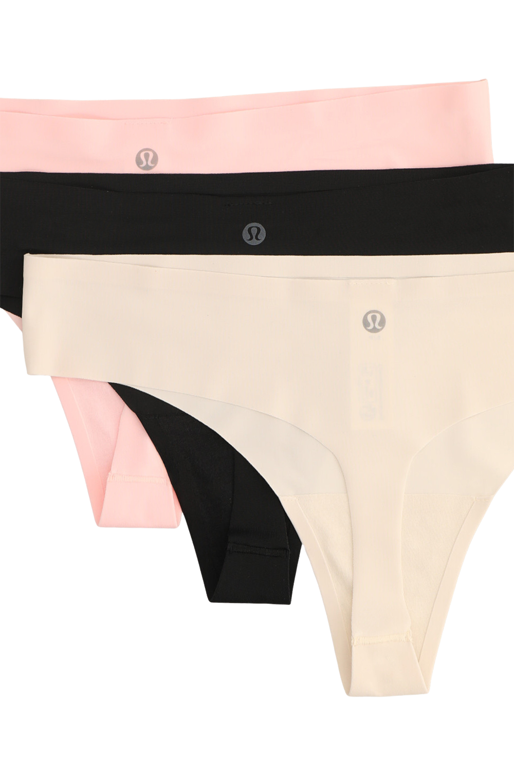 תמונת פנים של InvisiWear Mid-Rise Thong *3 Pack