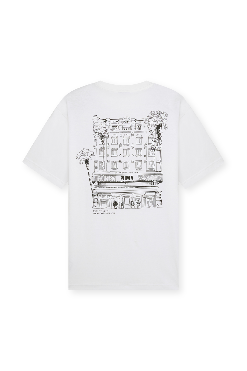 תמונה אחורית של חולצת טי