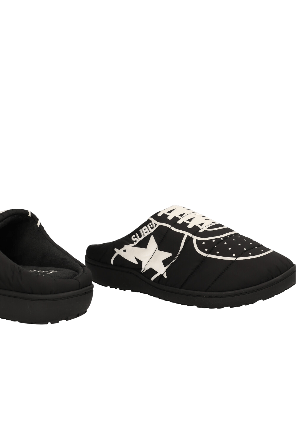 תמונת תקריב של כפכפי סליידס x בייפ סוסו