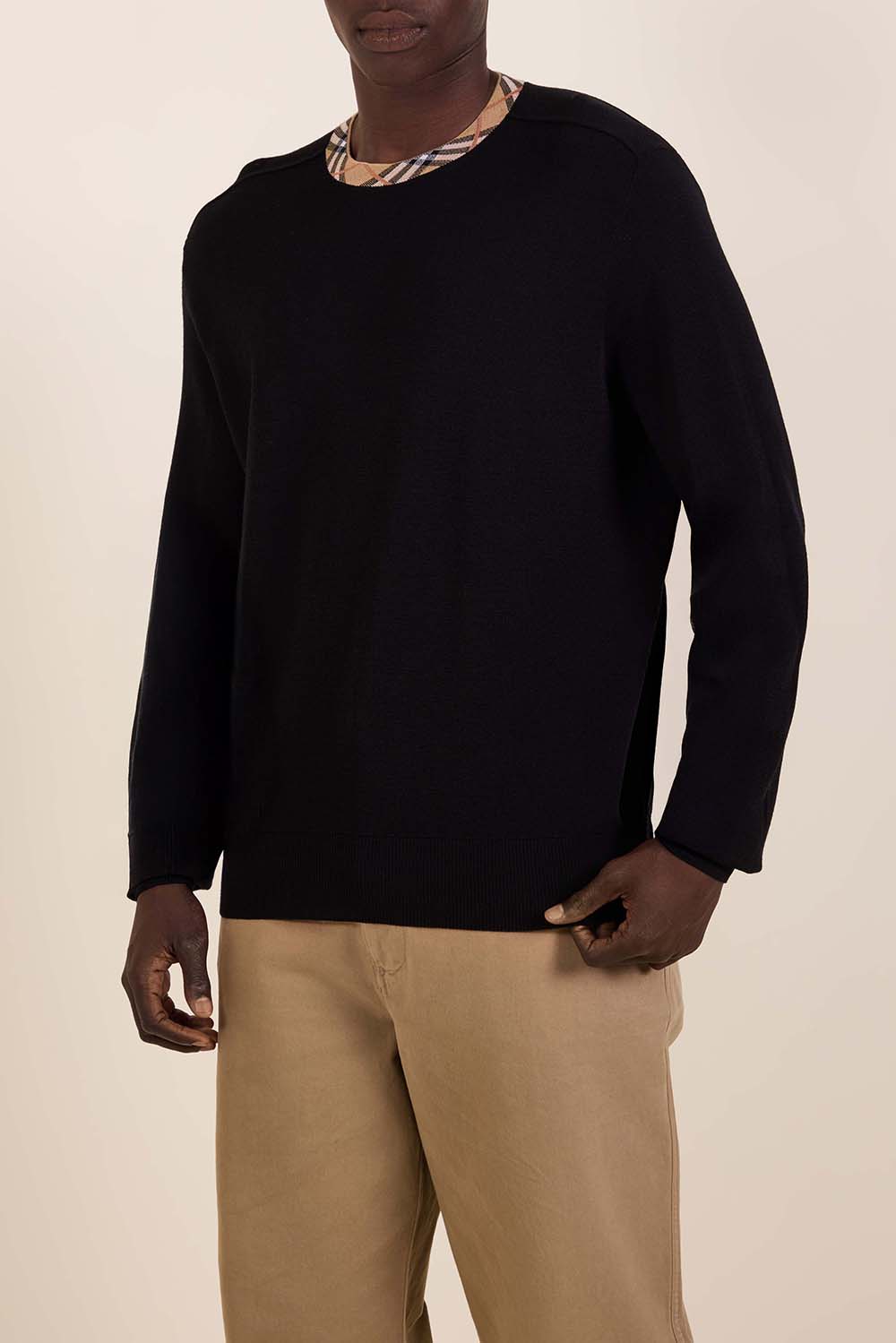 תמונת דוגמן קידמית של סריג צמר