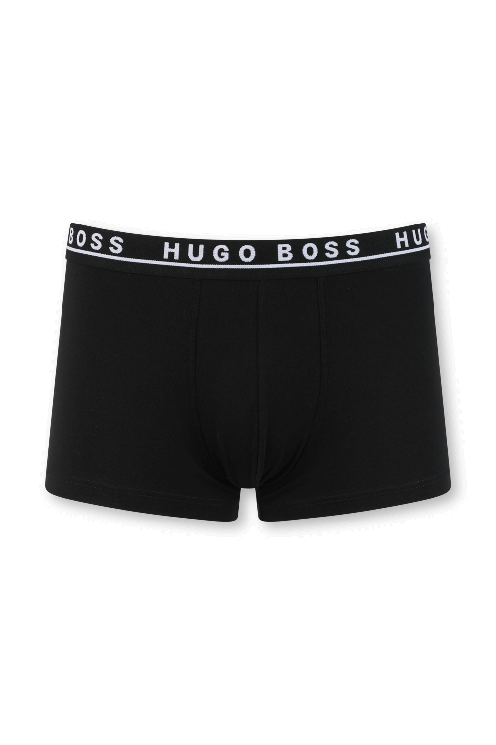 תמונה אחורית של מארז שלושה תחתוני בוקסר בגווני שחור, לבן ואפור