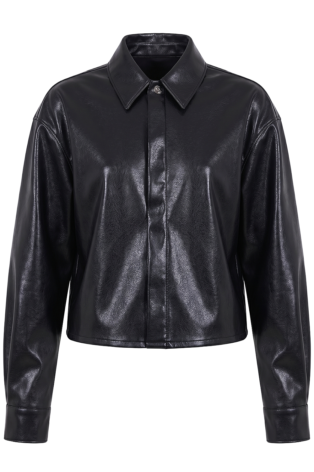 תמונה קידמית של חולצת קרופ