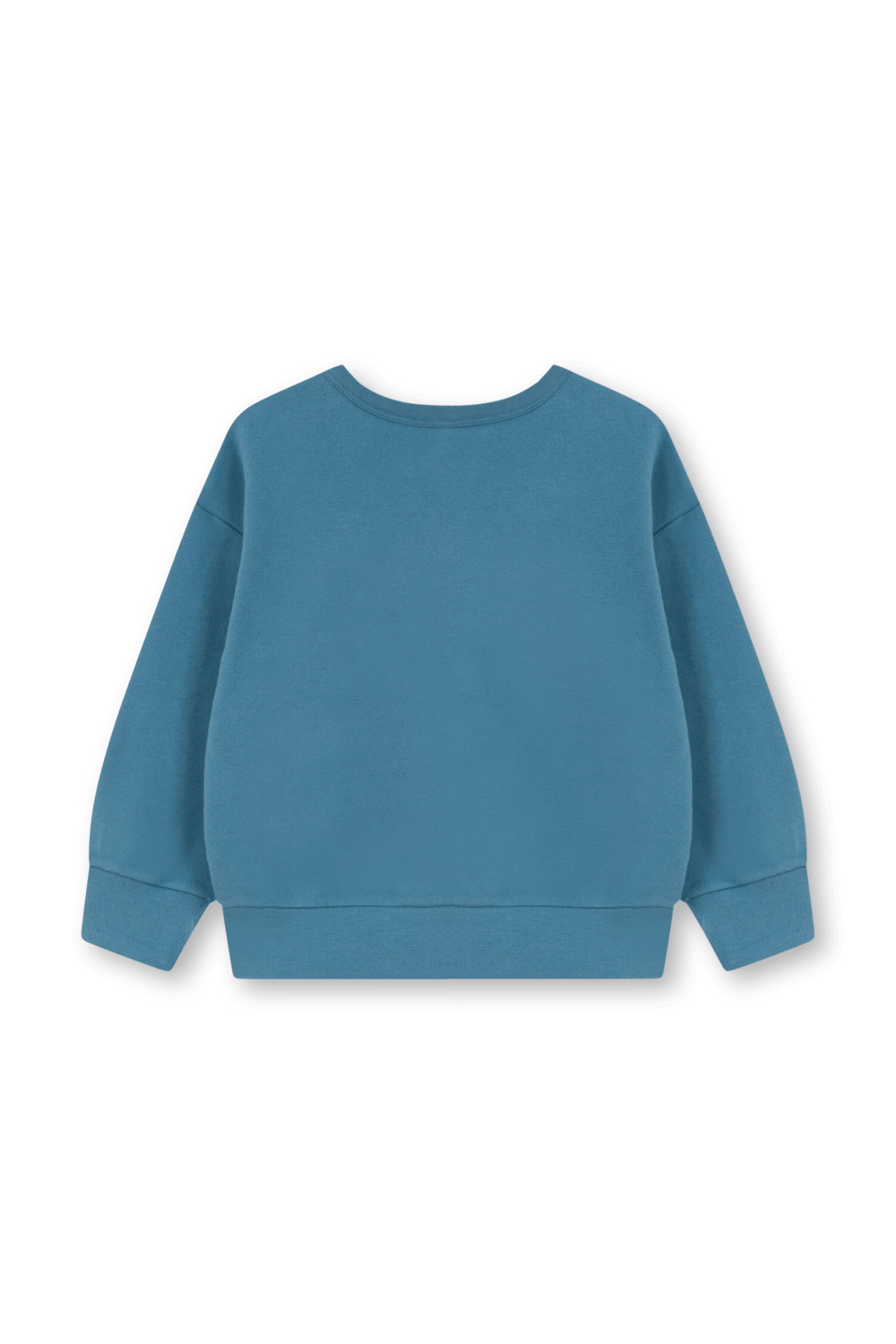 תמונה אחורית של סווטשירט מכותנת פליז - גילאי 6-12