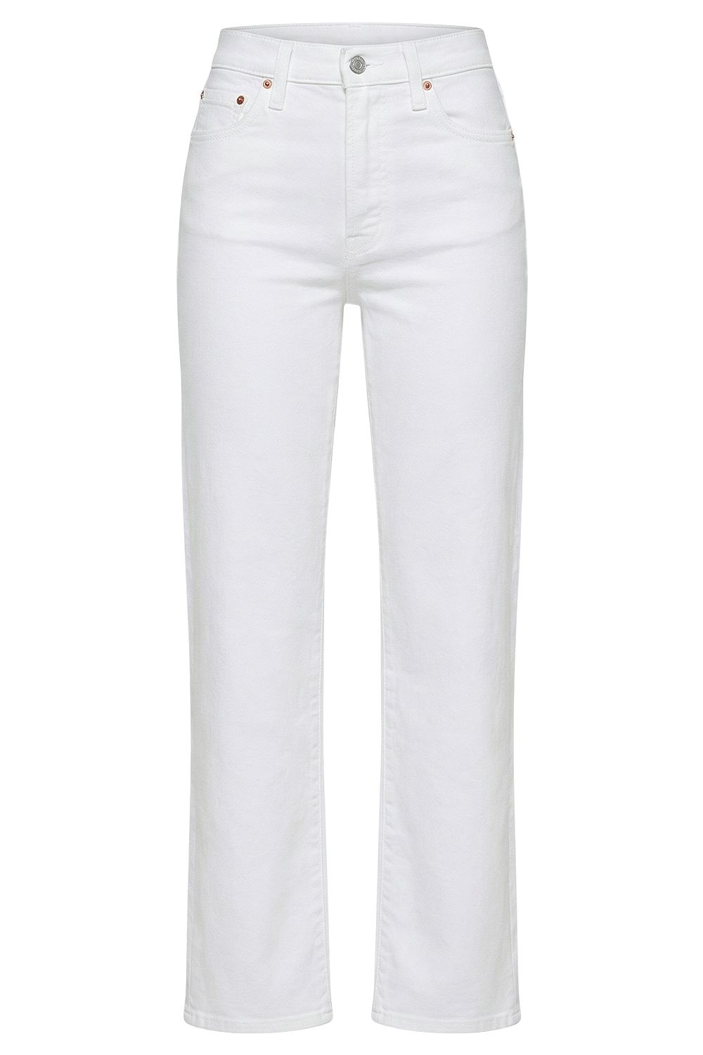 תמונה קידמית של מכנסי ג'ינס ריבקייג