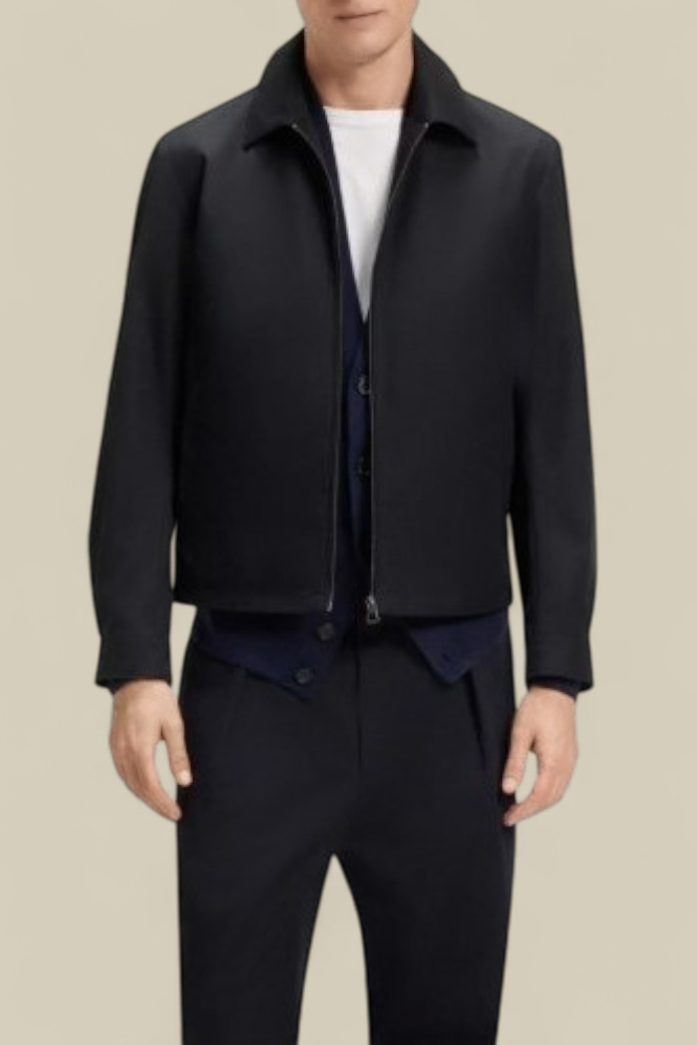 תמונת דוגמן קידמית של בוס X דיויד בקהאם ז'קט קל