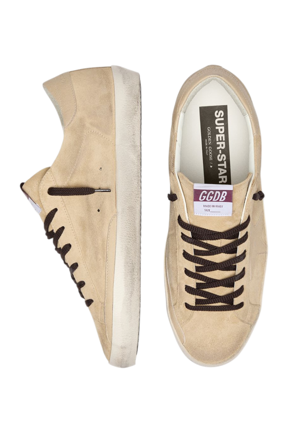 תמונת פנים של נעלי סניקרס סופר סטאר