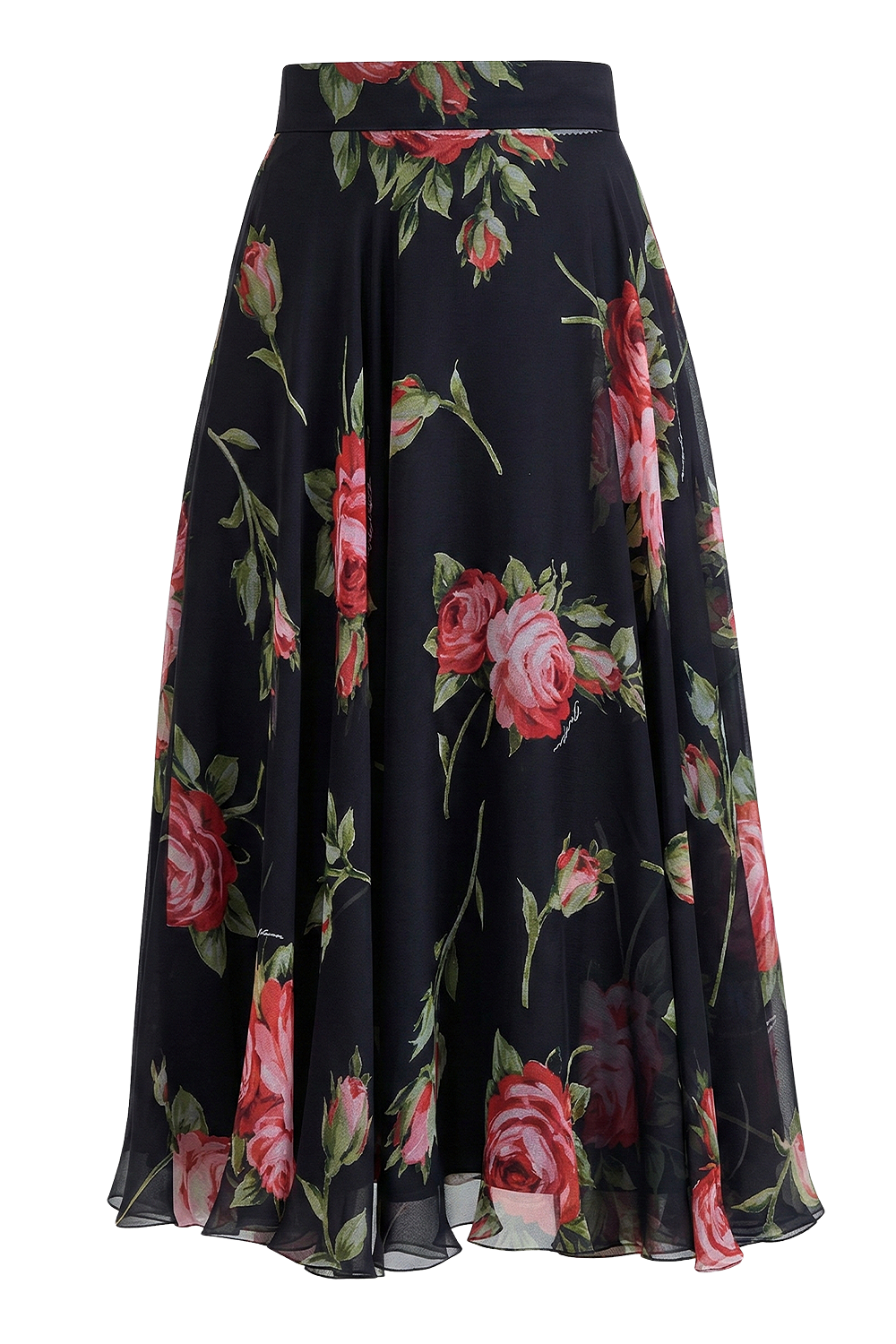 תמונה קידמית של חצאית מידי