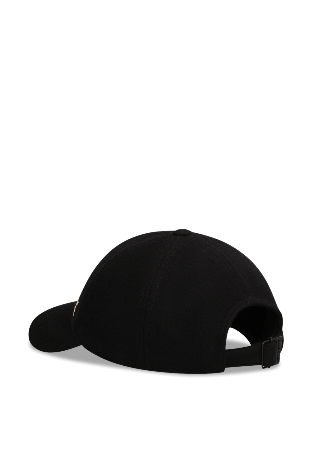 תמונה אחורית של כובע מצחייה מצמר