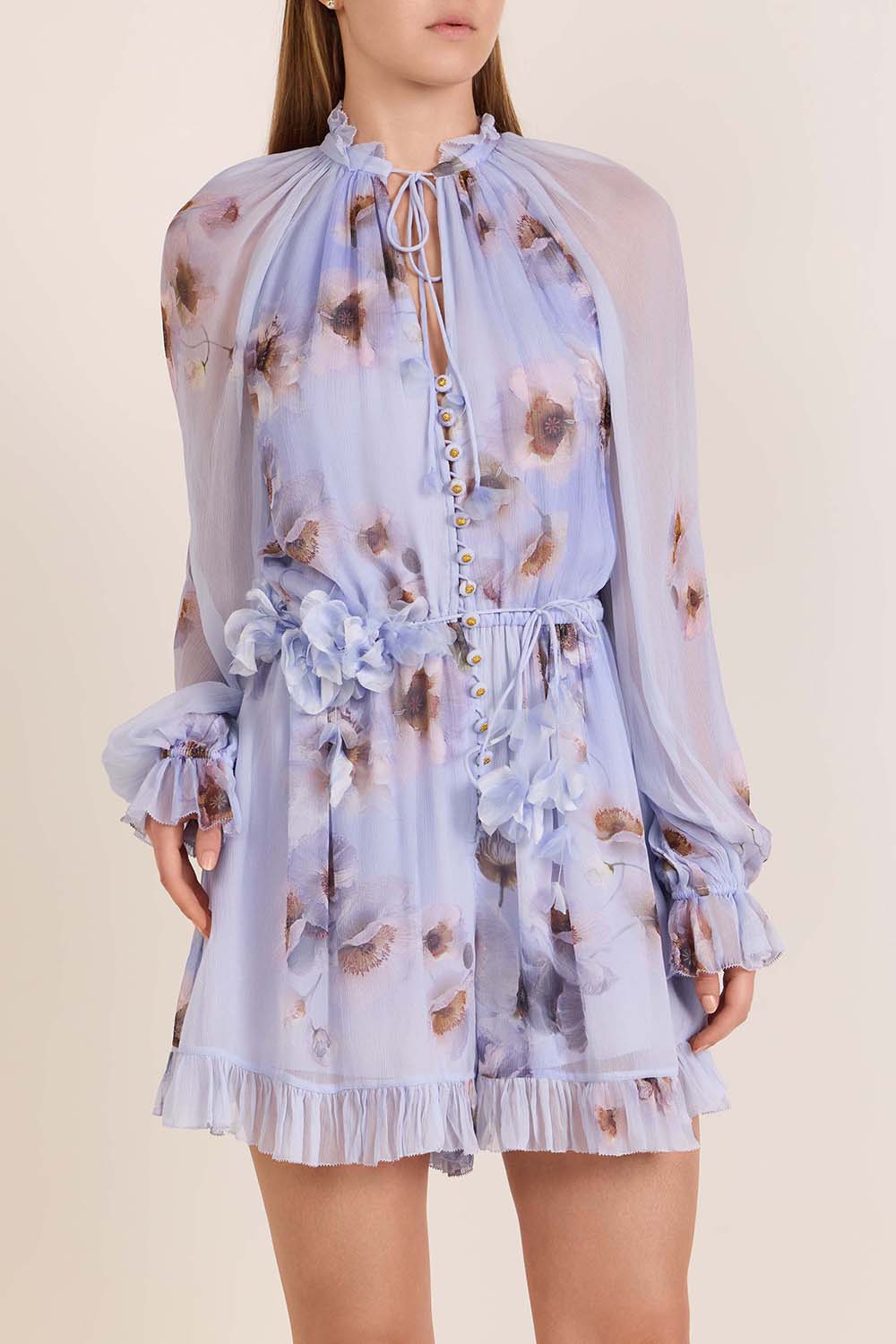 תמונת דוגמן קידמית של שמלת מיני