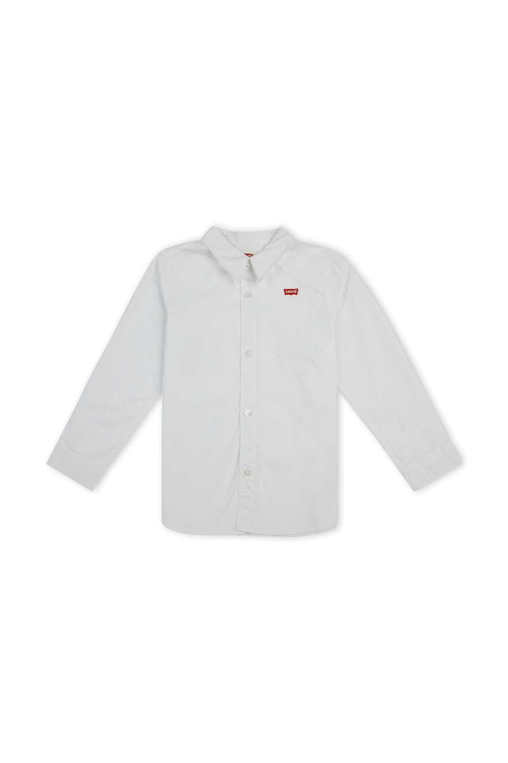 גילאי 4-7 חולצת כפתורים קלאסית עם פאצ לוגו LEVI`S KIDS