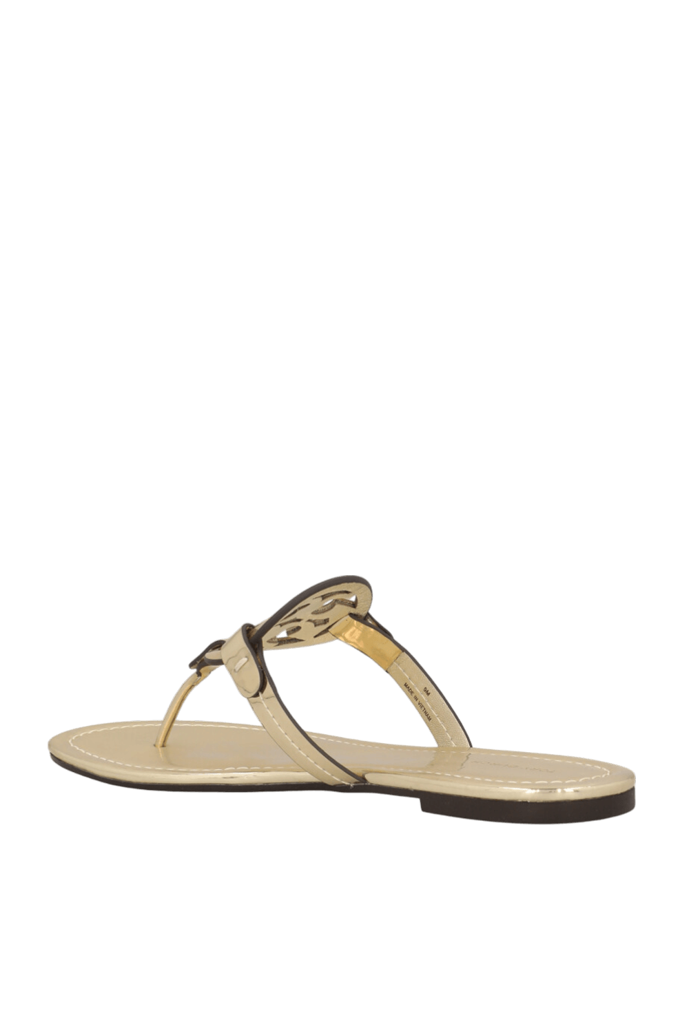 תמונה אחורית של סנדלי אצבע