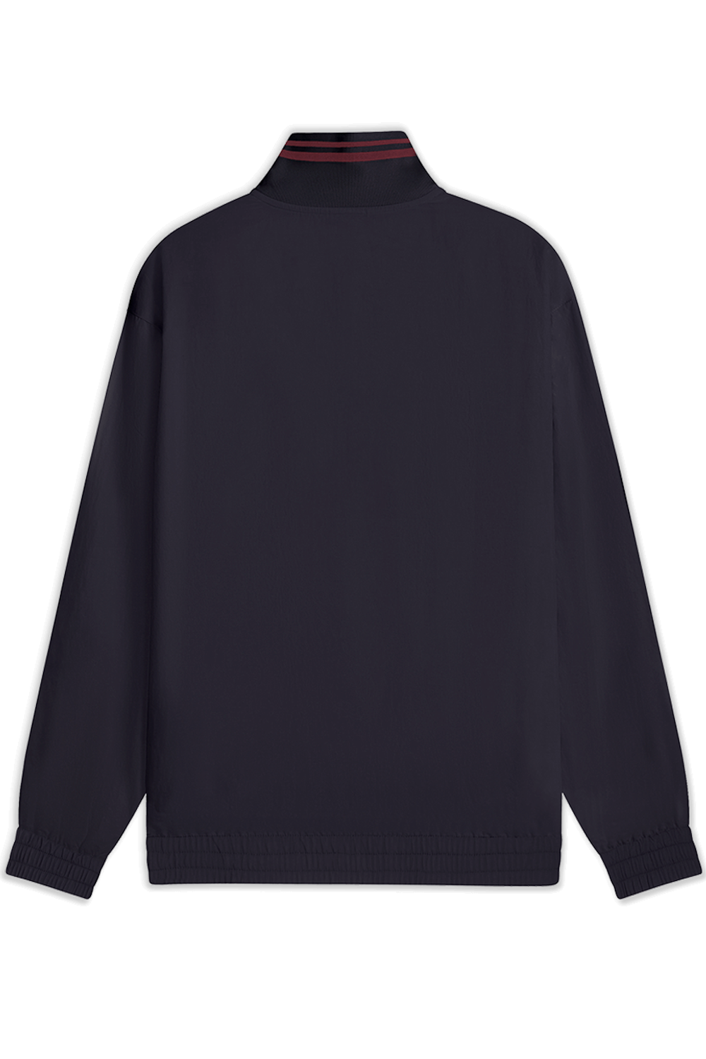 תמונה אחורית של ז'קט בגזרה משוחררת