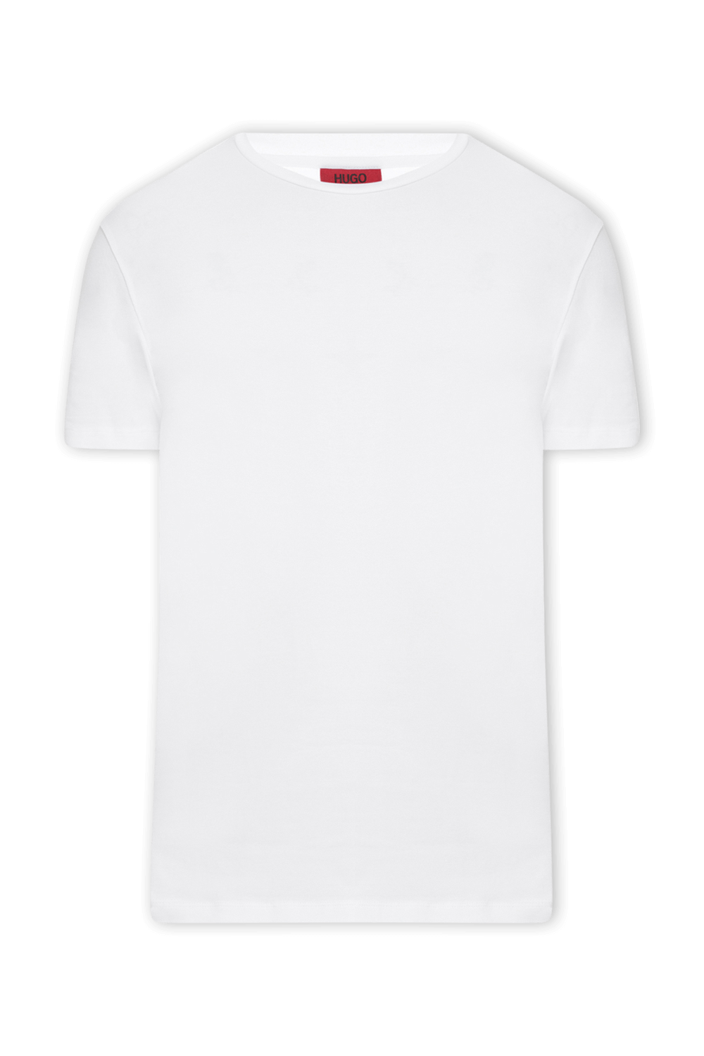 2P Cotton Shirt in White image number null HUGO