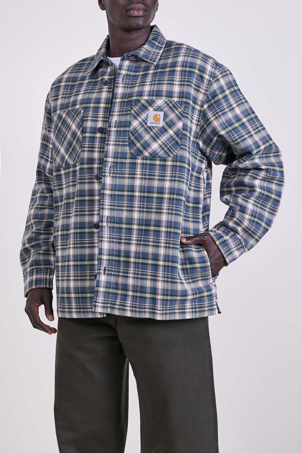 תמונת דוגמן קידמית של חולצת ז'קט