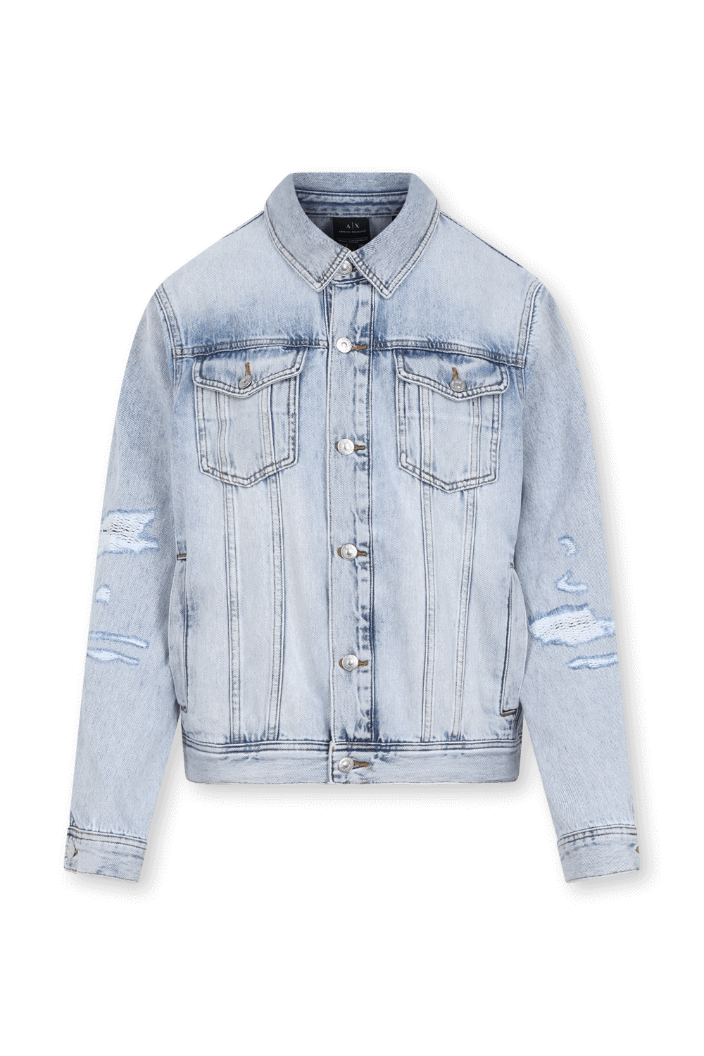 תמונה קידמית של ז'קט ג'ינס