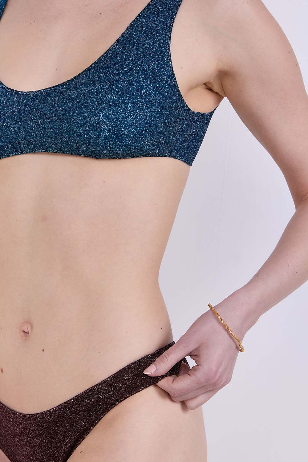 תמונת תקריב דוגמן של סט ביקיני לומאר