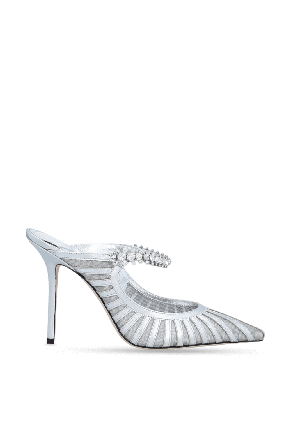 תמונה קידמית של נעלי עקב מיולס