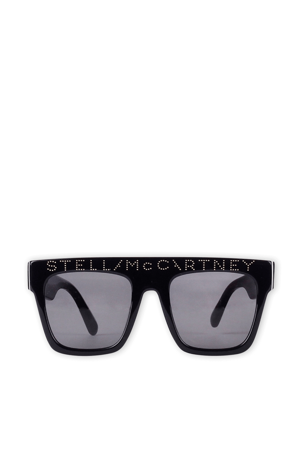 משקפי שמש לוגו מרובעות בשחור STELLA McCARTNEY KIDS