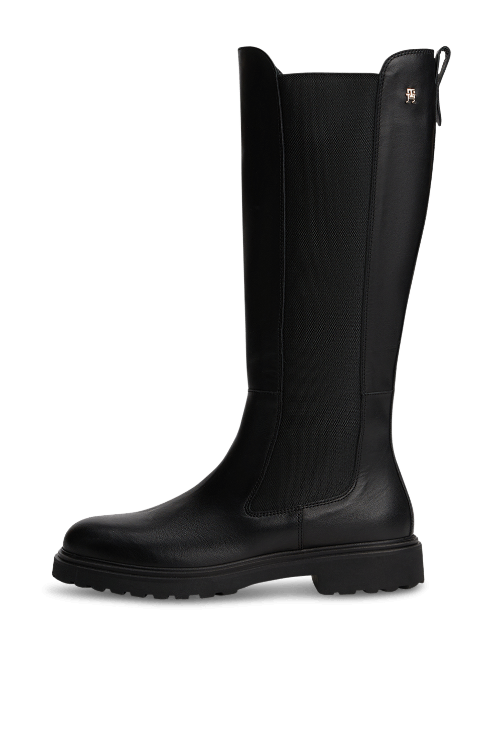 תמונה אחורית של מגפי ברך