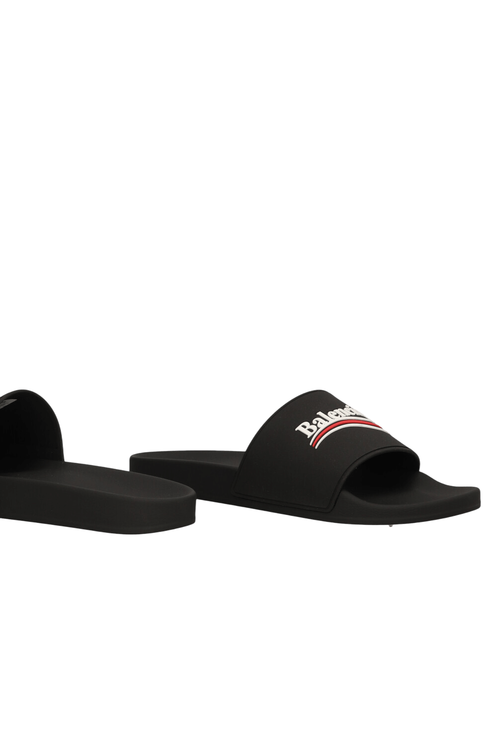 תמונת תקריב של כפכפי סלייד