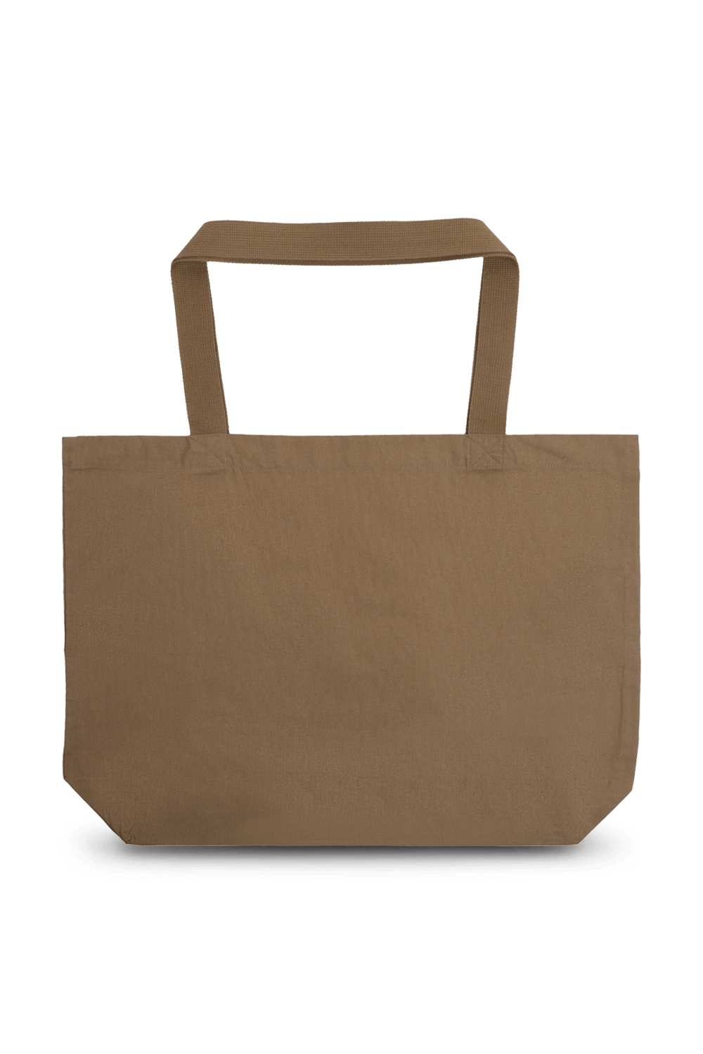 תמונה אחורית של תיק נשיאה מכותנה עם הדפס כלבים