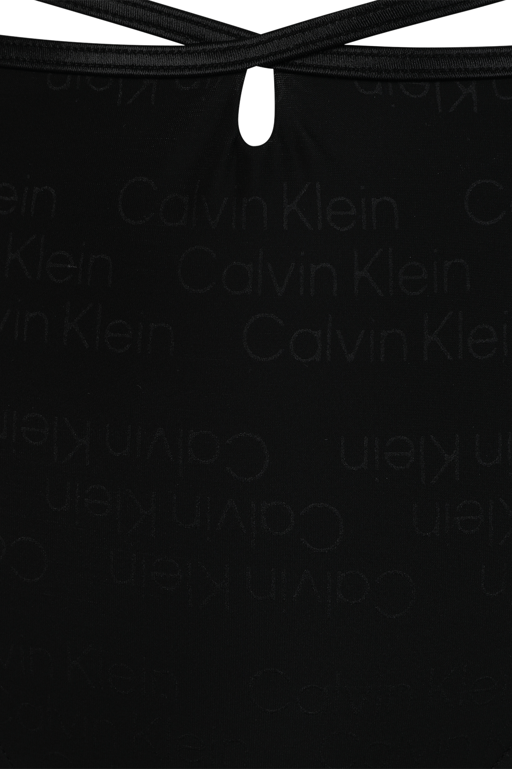 תמונה אחורית של תחתוני ביקיני גבוהים בעיטור רצועות