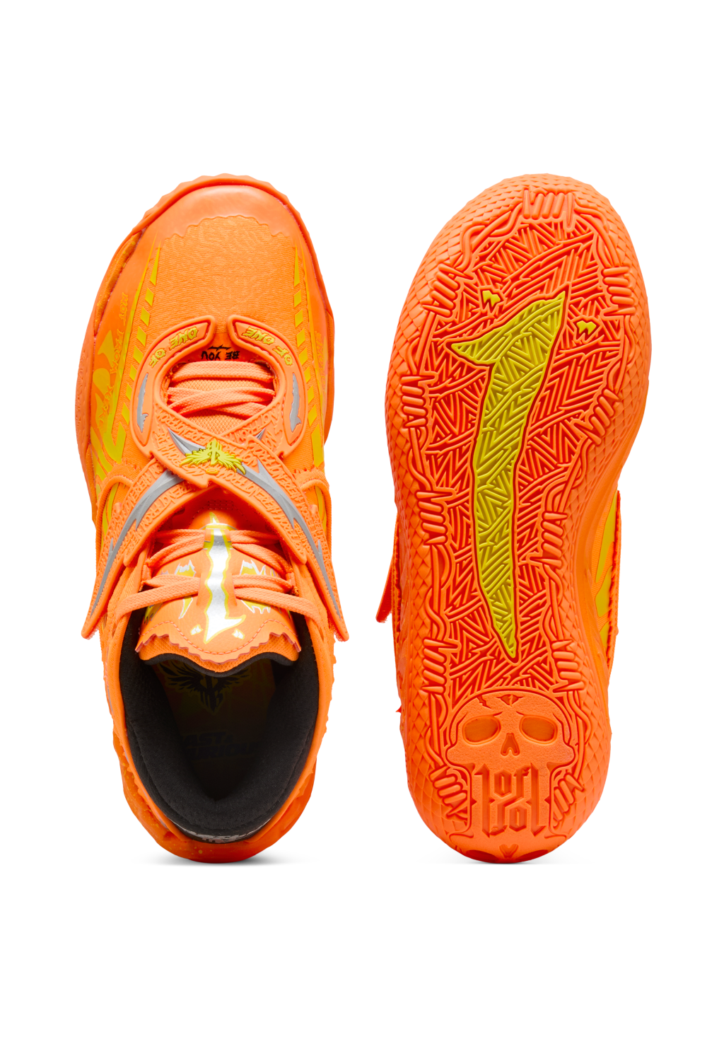 תמונת פנים של נעלי כדורסל פומה X מהיר ועצבני