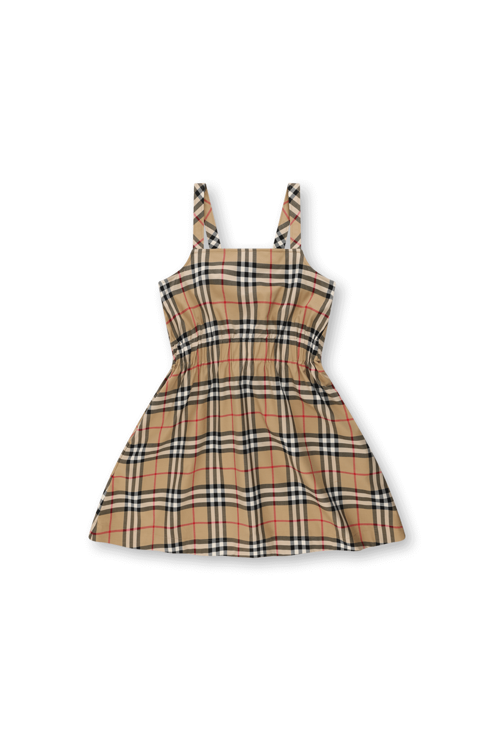 שמלת משבצות קצרה - גילאי 3-14 BURBERRY