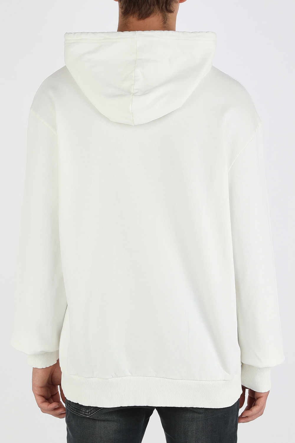 Forward 90's Hoodie Sweatshirt in Natural White CALVIN KLEIN