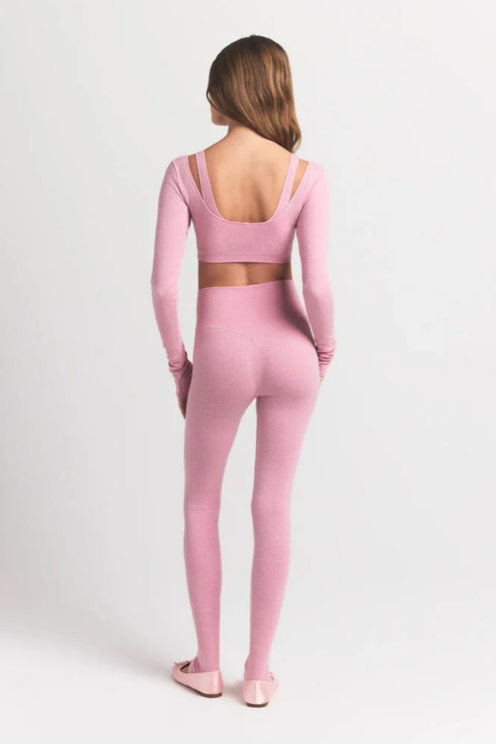 תמונת דוגמן אחורית של LEGGING