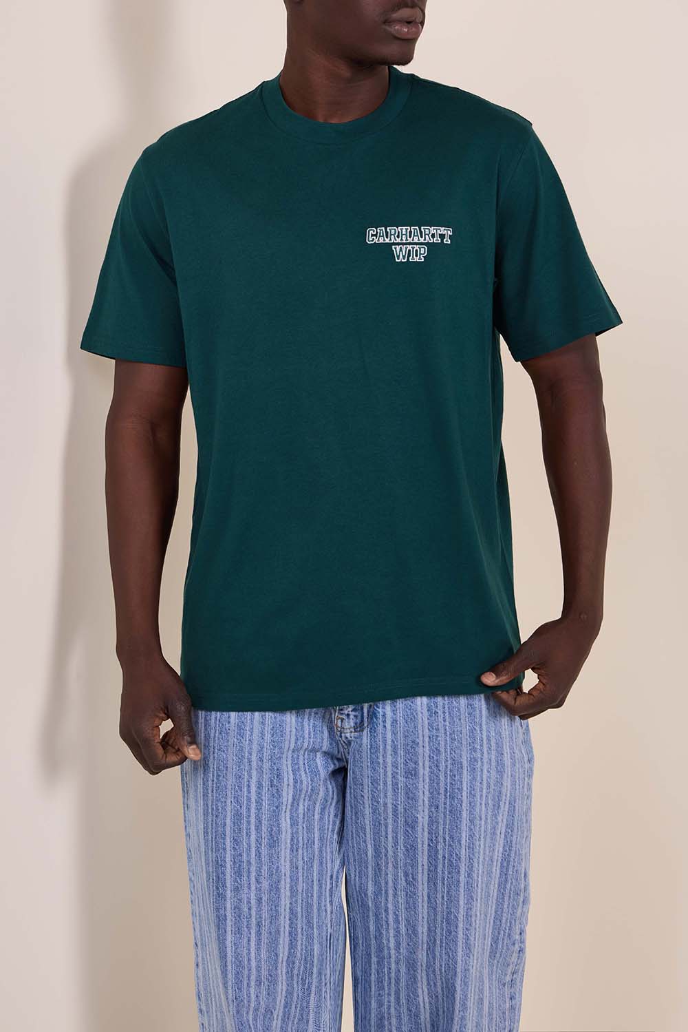 תמונת דוגמן קידמית של חולצת טי