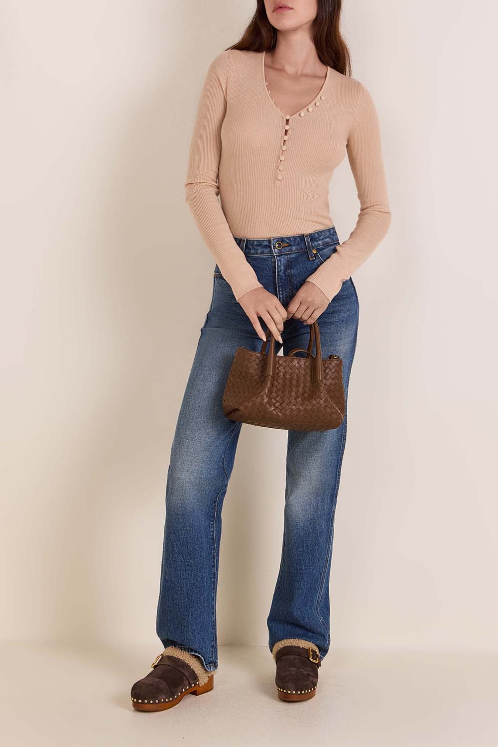 תמונת דוגמן קידמית של תיק קרוסבודי פניקוטקה סמול