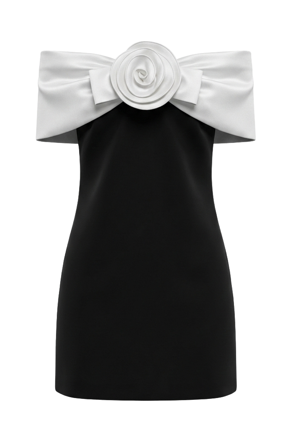 תמונה קידמית של שמלת מיני