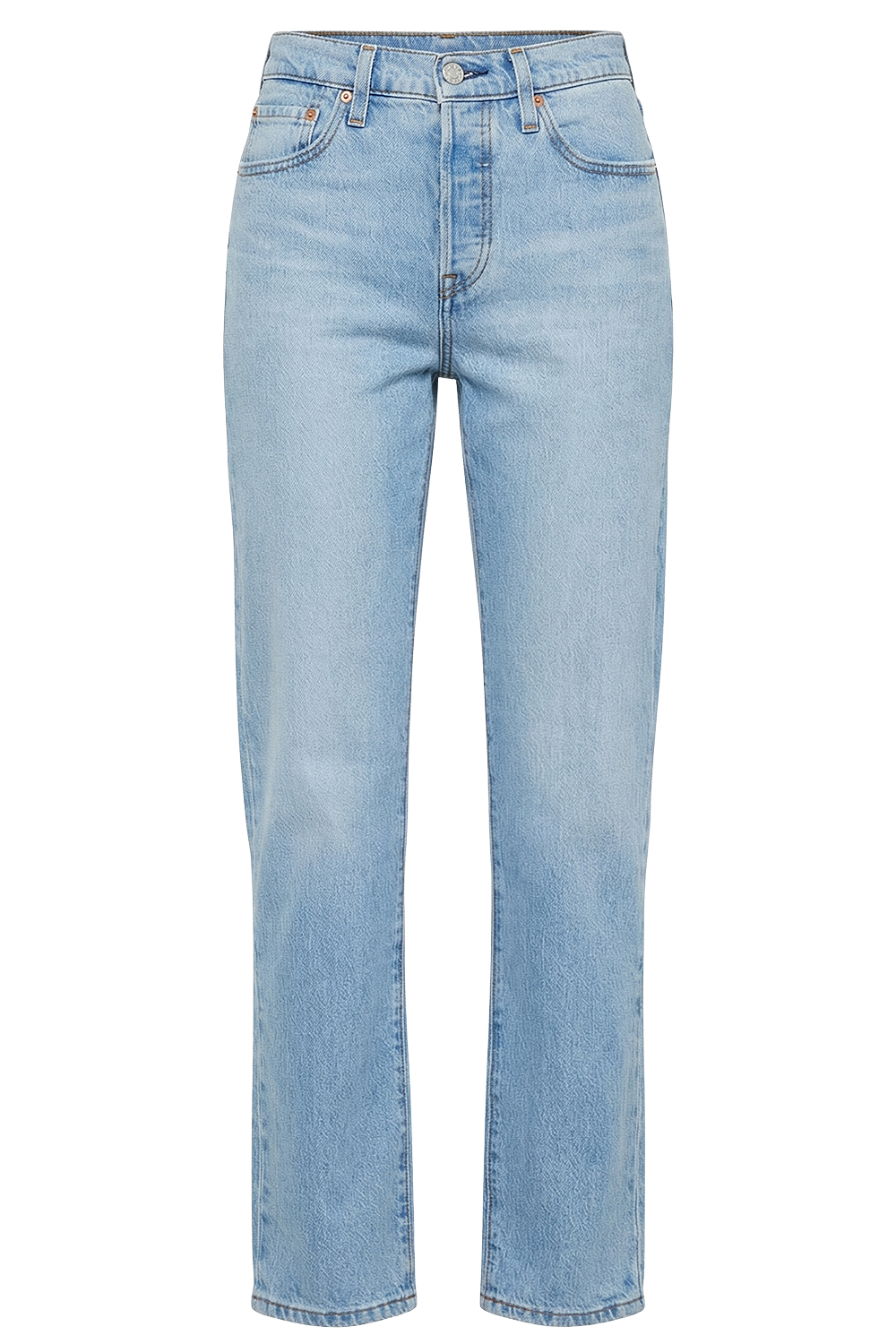 תמונה קידמית של מכנסי ג'ינס קרופ 501