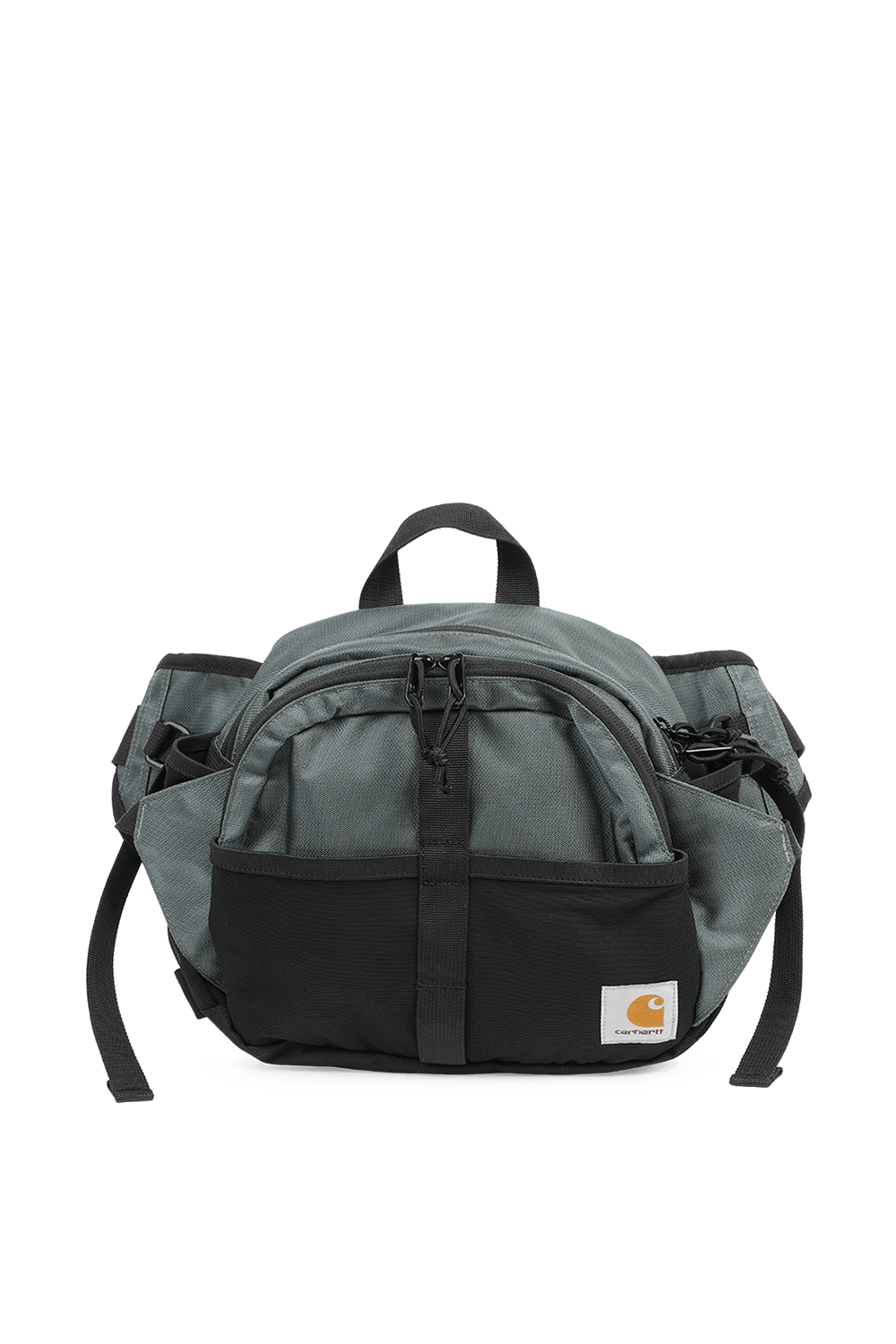 תמונה קידמית של תיק פאוץ' בצע אפור