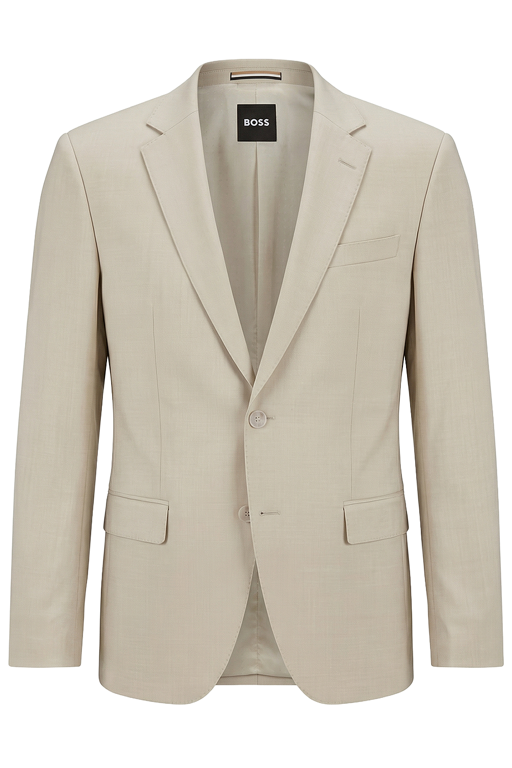 תמונה קידמית של ז'קט מחויט בגזרת סלים